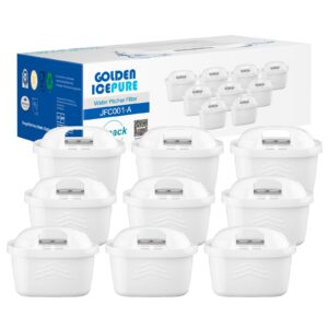 GOLDEN ICEPURE Wasserfilter für Brita Maxtra+ und Maxtra Plus, Mavea und Anna Duomax - 9 Stück -.Nullableennen Sie hier