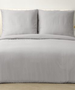 Good Nite - Oeko-Tex Standard 100 Grau Mikrofaser Bettwäsche-Sets 200x200 + 2 Kissenbezug 80x80 CM