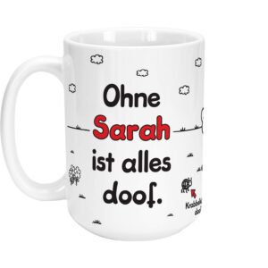 Sheepworld XL Tasse mit Namen | White Keramik, 42,7 cl, Geschenksideal | Personalisiert für Dich oder Deinen Liebsten