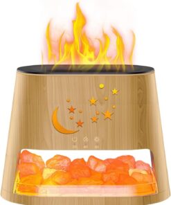 Aroma Diffuser LED Flammen Effekt 7 Farben für Haus und Büro 260ML Timer Funktion