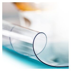 SHAARI Transparente PVC-Fußmatte, Bürostuhl Mat 3,0 Mm dick, rutschfest für Büro- und Schreibtischstühle, optimal für Be