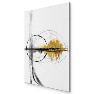 Murando - Abstrakte Wandbilder 60x90 cm für Wohnzimmer und Schlafzimmer - Großformatige Geometrische Muster - Kunstdruck