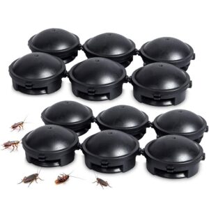 Kylewo 12 Stück Kakerlakenfänger Wirksam gegen Kakerlaken, Ameisen, Spinnen und andere Insekten für Küchen.LinkedList Ke