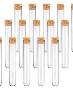 15 Stück Transparent Reagenzgläser für Labor und Heim - 12x75mm(4ml) - Gastfreundschaft und Prunk(decoration) bei Partys