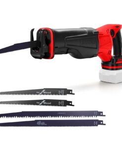 AceAce WingFly Akku-Reciprosäge für Milwaukee M18 18V Akku, Professionelle Säbelsäge mit 4 Sägeblättern, 3500RPM Elektri