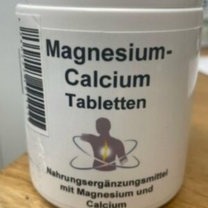 Karl Minck Magnesium-Calcium Tabletten für Erwachsene zur Starkstromnahrungsergänzung im Training und Alltag, hochwertig