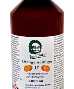 Orangenreiniger Konzentrat aus Orangenöl von Jean Pütz Original für Hausliche Reinigungenonentspruchsstarke-Wirkung