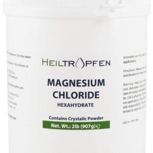 907 g Magnesiumchlorid Pulver | Hexahydrat | Kristallpulver | Heiltropfen® für Pharmazeutische Qualität | Gesundheitspro