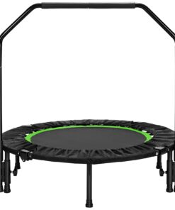 LIFERUN Mini Cardio-Trampolin Erwachsene 150 kg belastbar Indoor 101cm Zuhause Training