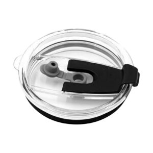 Reisebecher Ersatzdeckel Transparent Auslaufsicher Glas Langlebiger Kühlbecher Schiebedeckel