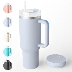 Bailkind 40oz Spritzfest thermobecher Kaffeebecher to go Vakuum Isolierung 2 dichte Deckel Reinigungsbürste BPA-Frei Spü