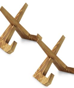 Kochbuchständer aus Holz für Küchentheke und Tisch-Staffelei (18,3 cm) (2 Stück)