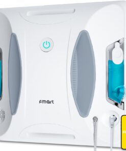 Fmart W6 Fensterputzroboter mit Sprühfunktion für professionelle Fensterreinigung im Privathaus und Büro | Leistungssta