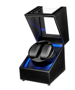 Tolesum Uhrenbeweger Automatische Box Schwarz | Tolesum Uhr Automatischer Rotationsmodus Schwarz | Tolesum Uhrenbeweger