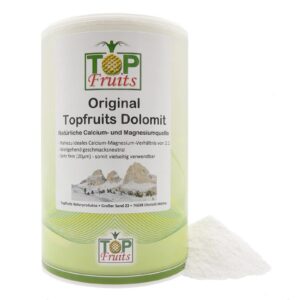 Topfruits Original Dolomit Calcium- & Magnesiumquelle für Familie und Fitness-Amateure im Training & Recovery, 800g