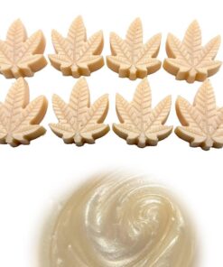 WonderWax® Cannabis Duftwachs Raumduft für Duftlampen Soja Wachs Meltscoop Cream of Coconut Aromatherapie