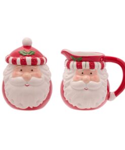 Set mit 2 Zuckerdosen und Milchkännchen - glasierte Keramik für warme Getränke | Set Zuckerdosen und Milchkännchen - pe