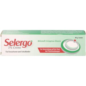 SELERGO 1% Creme 40 g für allergische Haut auf dem Gesicht im Winter mitępalem Effekt und Feuchtigkeitsverbesserung