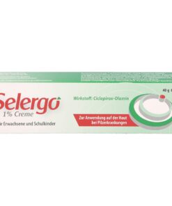 SELERGO 1% Creme 40 g für allergische Haut auf dem Gesicht im Winter mitępalem Effekt und Feuchtigkeitsverbesserung