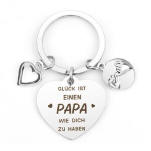 Vater Vatertagsgeschenk Papa Geschenk Schlüsselanhänger, Vater Tochter Geschenk für Vatertag, Geburtstagsgeschenk für Pa