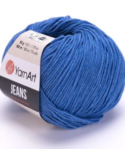 YarnArt Baumwollgarn 50g 160m Farbe Blau für Amigurumi und Baby품질🧵