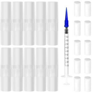 Aromatherapie Nasal Inhalierstift 10 Stk Baumwoll-Docht für Riechstifte aus Ätherischen Ölen | Parfüm Inhalatoren Röhrc