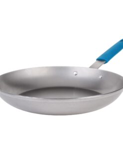 GRÄWE Wax Pro Eisenpfanne Ø 28 cm - hitzebeständig bis 400°C, natürliche Antihaftpatina, für Küche & Outdoor-Cooking, in