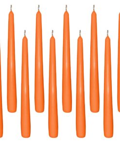 Spitzkerzen: Orange, 23,5 x 245 mm, perfektes Relaxationsmittel für jedes Zuhause