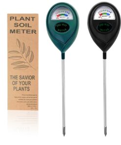 Boden-Feuchtigkeitsmessgerät – batteriefrei Hygrometer für Garten, Innen & Außen