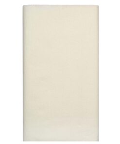 PAPSTAR Champagnerfarbige Tischdecke ROYAL Collection 120cm x 180cm für Speziellevents