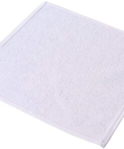 Carenesse Hohe-Qualität Zwirnfrottier Set 6er 30 x 30 cm weiß I Gesichtstücher I Ökotex-Standard 100 I saugstarke & stra