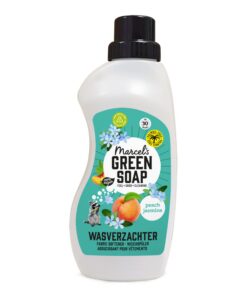 Marcel's Green Soap Weichspüler Pfirsich & Jasmin - Frei von Plastik und Palmöl - Umweltfreundlich - Vegan - 750ml A.I.S