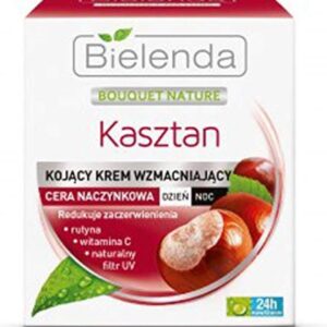 Bielenda Kastanie Tag und Nacht Creme Kapillare Haut Für Alle Altersgruppen Bei Trockenem Haar 50ml