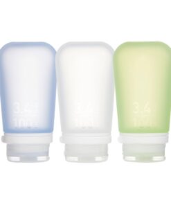 HumanGear 'GoToob' 3er Pack Silikon Transparenz Grün Blau 100ml/unit