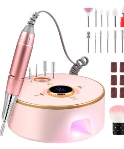 Nagelfräser für Gelnägel Kabellos | 35000 U/Min Geschwindigkeit | Heim- und Salongebrauch