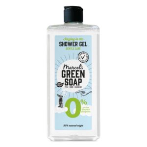 Marcel's Green Soap 0% Duschgel Hypoallergennetzig fürSensitive - Mikroplastik-frei - Recycelte Flasche - Vegan