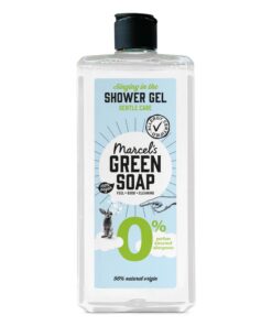 Marcel's Green Soap 0% Duschgel Hypoallergennetzig fürSensitive - Mikroplastik-frei - Recycelte Flasche - Vegan