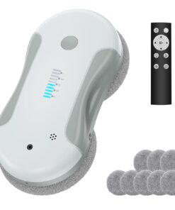 Fensterputzroboter 5800PA Super-Saugkraft Fensterputzer Elektrisch Fernbedienung Geeignet für Fenster und Fliesen | Fen