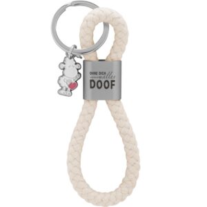 Sheepworld Schlüsselanhänger Loop Ohne dich ist alles doof | Schaf-Charm Anhänger 48360 Sheepworld Schlüsselanhänger Loo