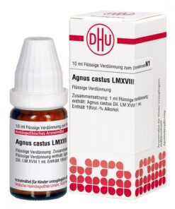 LM AGNUS castus XVIII Dilution 10 ml für Frauen im Menopausephasen mit Entspannungswirkung und Hormonbalance