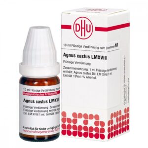 LM AGNUS castus XVIII Dilution 10 ml für Frauen im Menopausephasen mit Entspannungswirkung und Hormonbalance