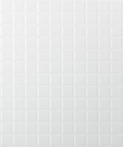 Hode 4 Stück Klebefliesen Küche 3D Global Recycled Standard Wasserdicht Bad Weiß