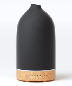 SALUBRITO Keramik Aroma Diffuser für Duftöl-Liebhaber im Zuhause, Ultraschall Technologie und Stylish Design für Relaxat