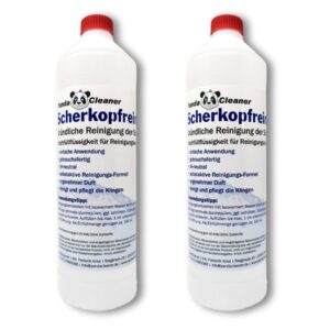 PANDACLEANER Scherkopfreiniger |0 2er-Set 2000ml - Nachfüllflüssigkeit für Reinigungskartuschen | Die günstige Alternati