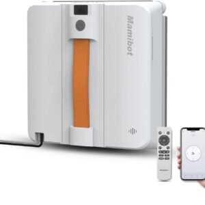 Mamibot W120-DP Fensterputzroboter mit doppelter Kreuz-Wasserstrahl für professionelle Glasreinigung | Mamibot W120-DP