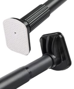 Duschvorhangstange ohne Bohren Heavy Duty für Badezimmer und Küche | Spannvorhangstange Ausziehbar von 120-170cm Raumte