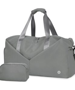 Ceneda Sporttaschen Gymtravelbag Damen Herren - Klassisch, mit Schuhfach & Kulturtasche, groß, für Schwimmen, Yogatraini