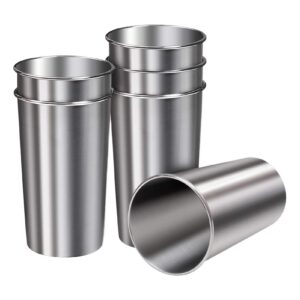 Generisch Stahlbecher, Stahl Trinktöpfe, Dauerverwendbare Tee Glasbecher, Stapelbare Unbrechbare Design, Mehrzweck Geträ