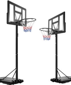 Basketballkorb Outdoor - Verstellbare Korbhöhe - ideal für Hinterhöfe