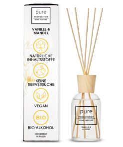 PURE ROOM EDITION Vanille & Mandel: natürliche Inhaltsstoffe & Bio-Alkohol für den ganzen Haushalt